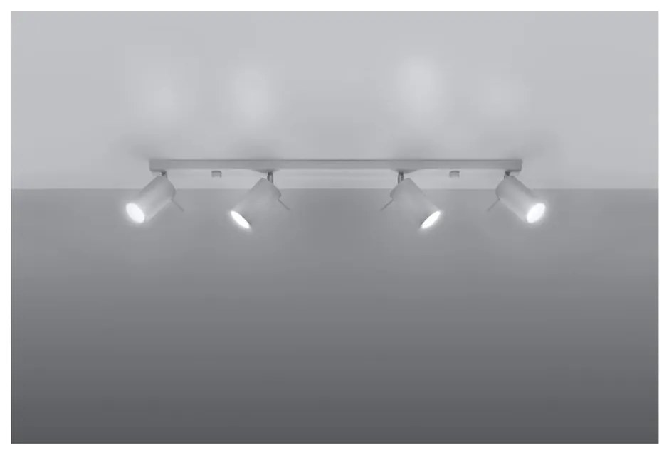 Apparecchio da soffitto bianco 4L Etna - Sollux