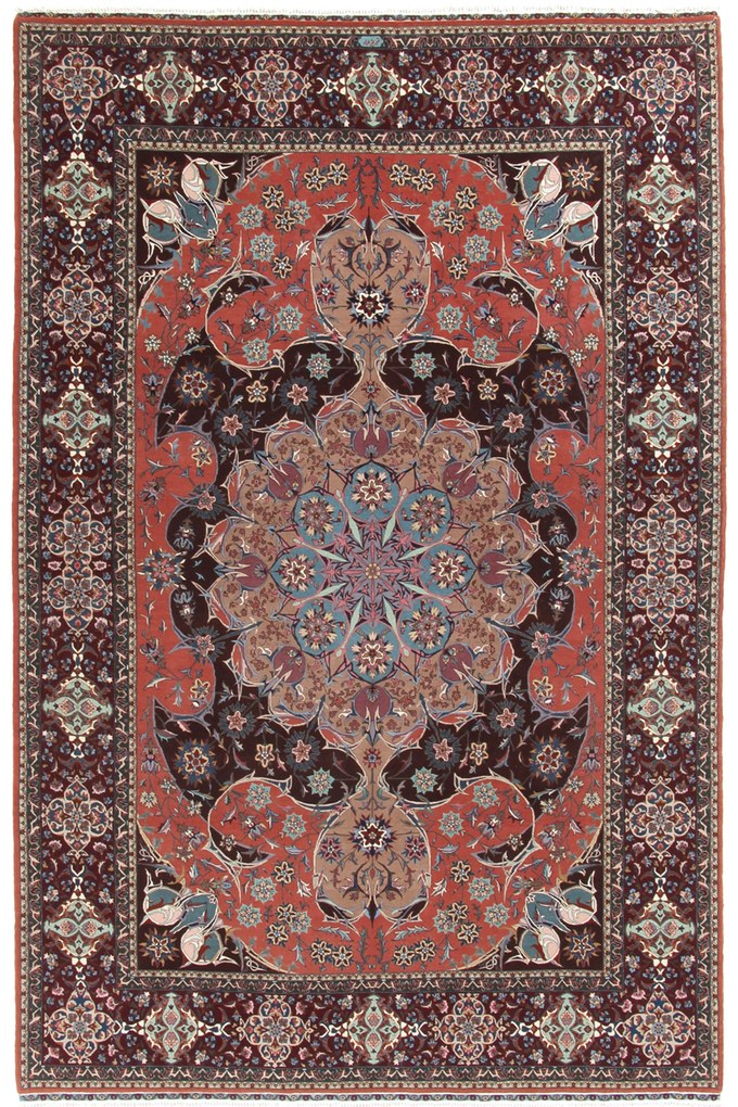 Tabriz Tappeto persiano 310 x 200 (Iran) Annodato A Mano