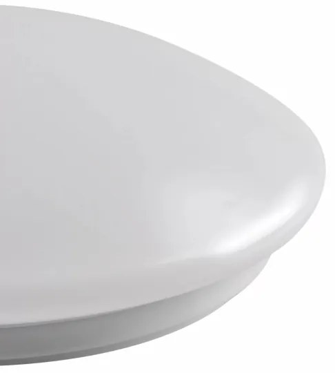 Plafoniera BONIFACY 1xE27/20W/230V diametro 26,5 cm bianco