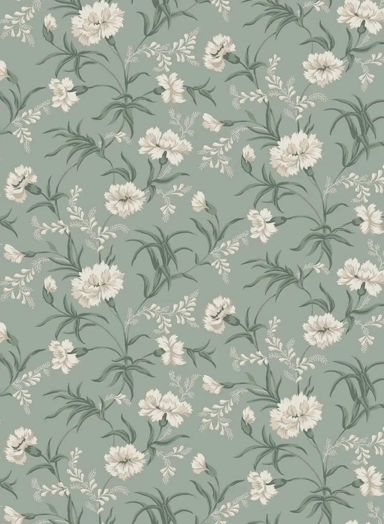 Sandberg Carta da parati Emilie - Garden Green