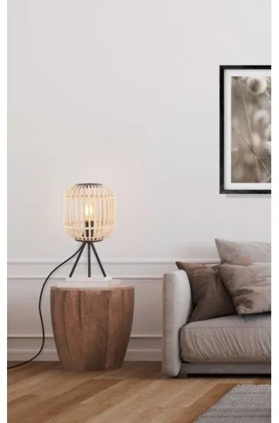 Eglo 43218 - Lampada da tavolo BORDESLEY 1xE27/28W/230V