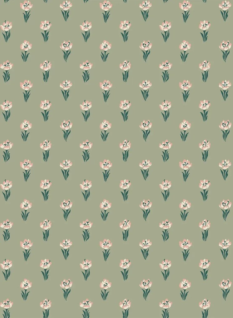 Sandberg Carta da parati Betty - Green