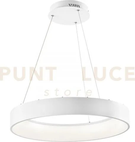 Lampadario a sospensione led noah bianca 60w 8000lm cct 3000k 4000k...