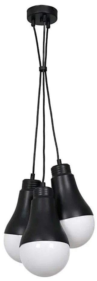 Lampadario su fune HELIOS 3xE14/40W/230V