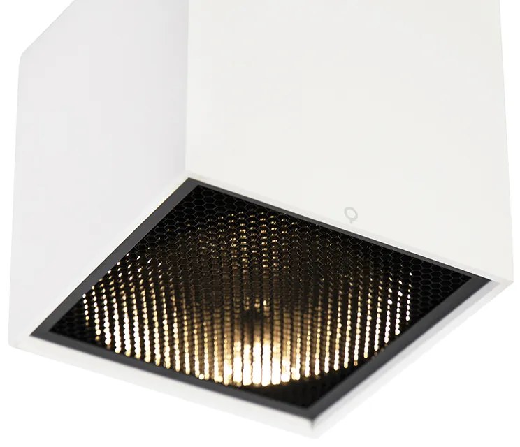 Faretto di design bianco - Box Honey