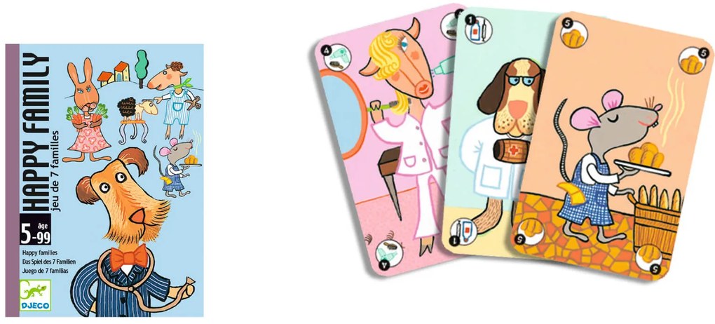 Happy Family - gioco del quartetto