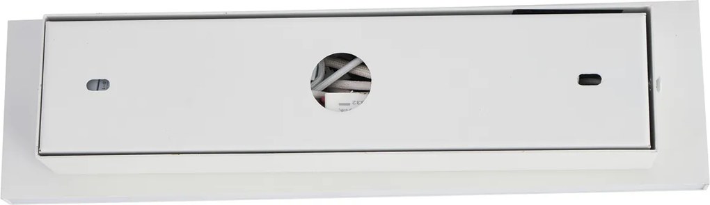 Lampada da parete moderna bianca regolabile con USB-C incl. LED - Modric