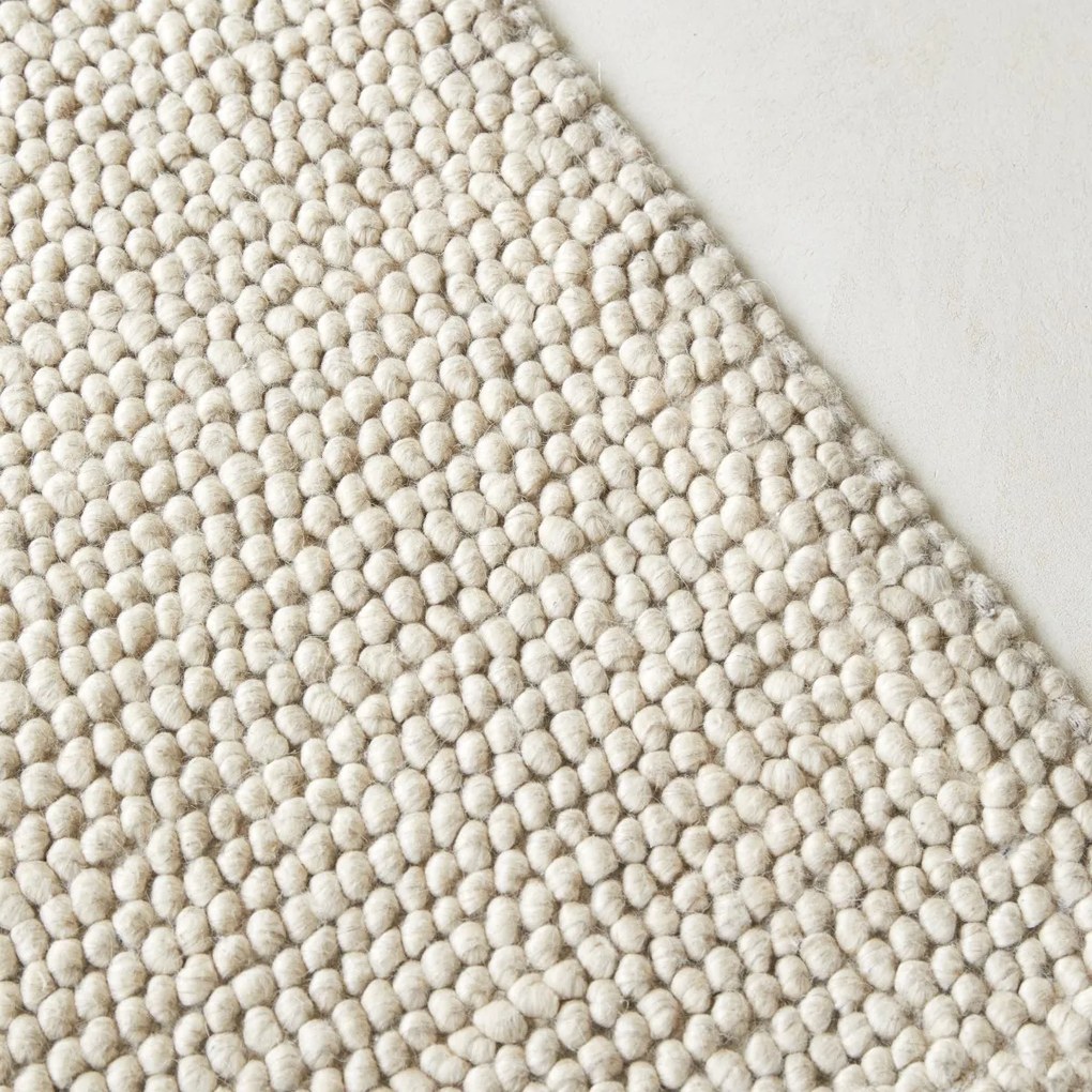 Tikamoon - Tappeto rettangolare in cotone 200x300 cm Arya beige