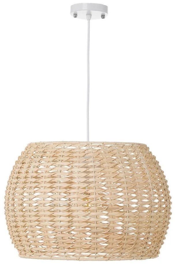Lampada da soffitto in colore naturale con paralume in rattan ø 35 cm Natural Way - Casa Selección