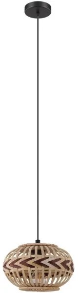 Eglo 43269 - Lampadario a sospensione con filo DONDARRION 1xE27/40W/230V