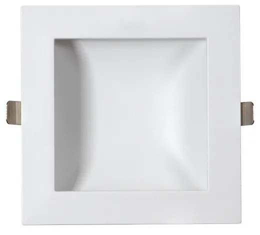 Faro LED da incasso Luce INDIRETTA 12W Quadrato Foro da 127x127mm a 137x137mm Colore  Bianco Caldo 2.700K