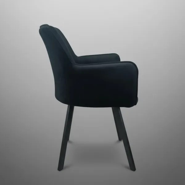 Sedia da pranzo AMELIA nero