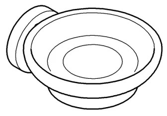 GROHE 411932430 - Portasapone START nero