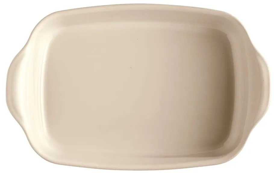 Piastra rettangolare in ceramica crema Ultime, 36,5 x 23,5 cm Ultimate - Emile Henry
