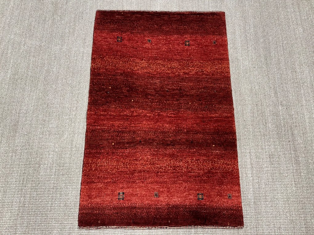 Loribaft Tappeto 80x120 Rosso (Iran) Annodato A Mano