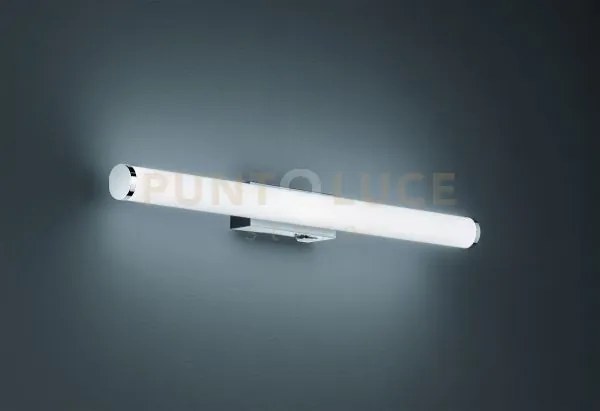 Mattimo applique led 6,5w 680lm, 3000k per bagno metallo cromato e ...