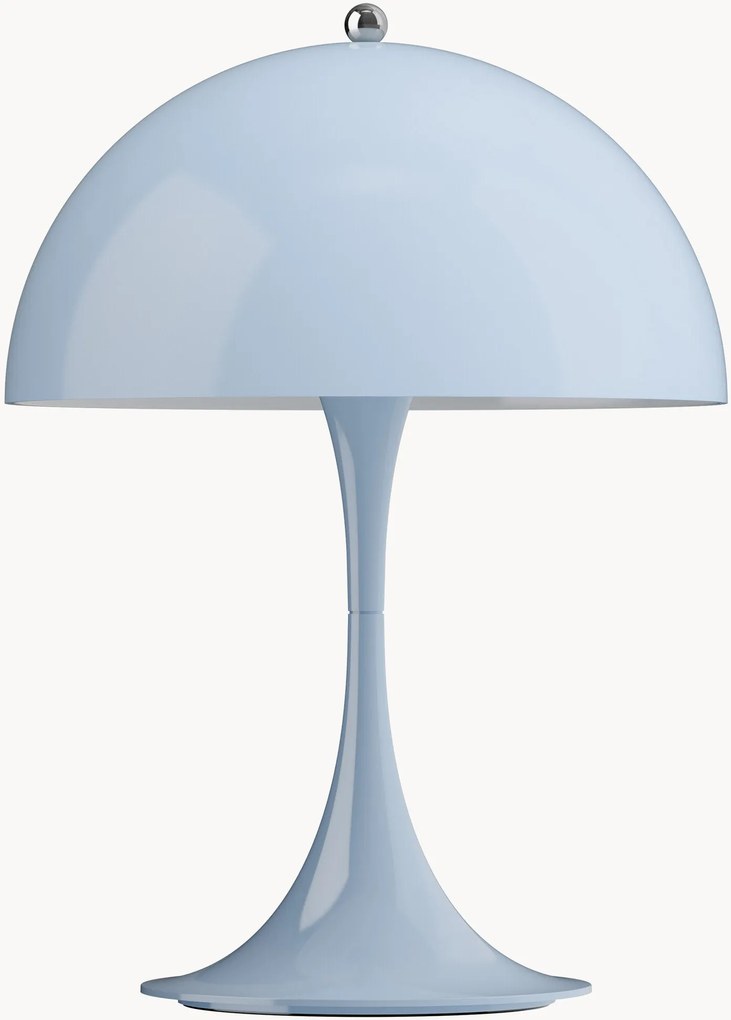 Lampada da tavolo portatile a LED con luce regolabile Panthella 250, Design Verner Panton
