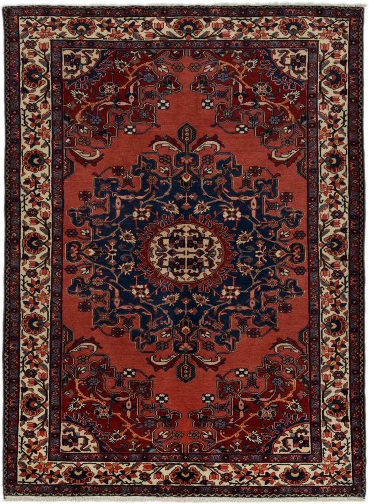 Tafresh Tappeto 190x140 (Iran) Annodato A Mano