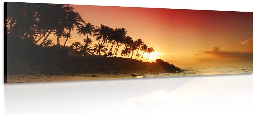 Quadro su tela – Tramonto in Sri Lanka