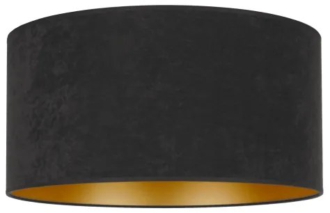 Duolla - Plafoniera ROLLER 3xE27/15W/230V diametro 60 cm nero/oro