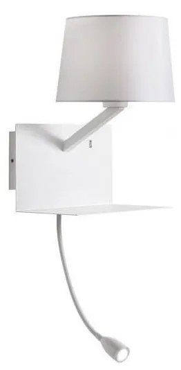 Redo 01-1807 - Applique a LED TOMO 1xE27/42W/230V+1xLED/3W