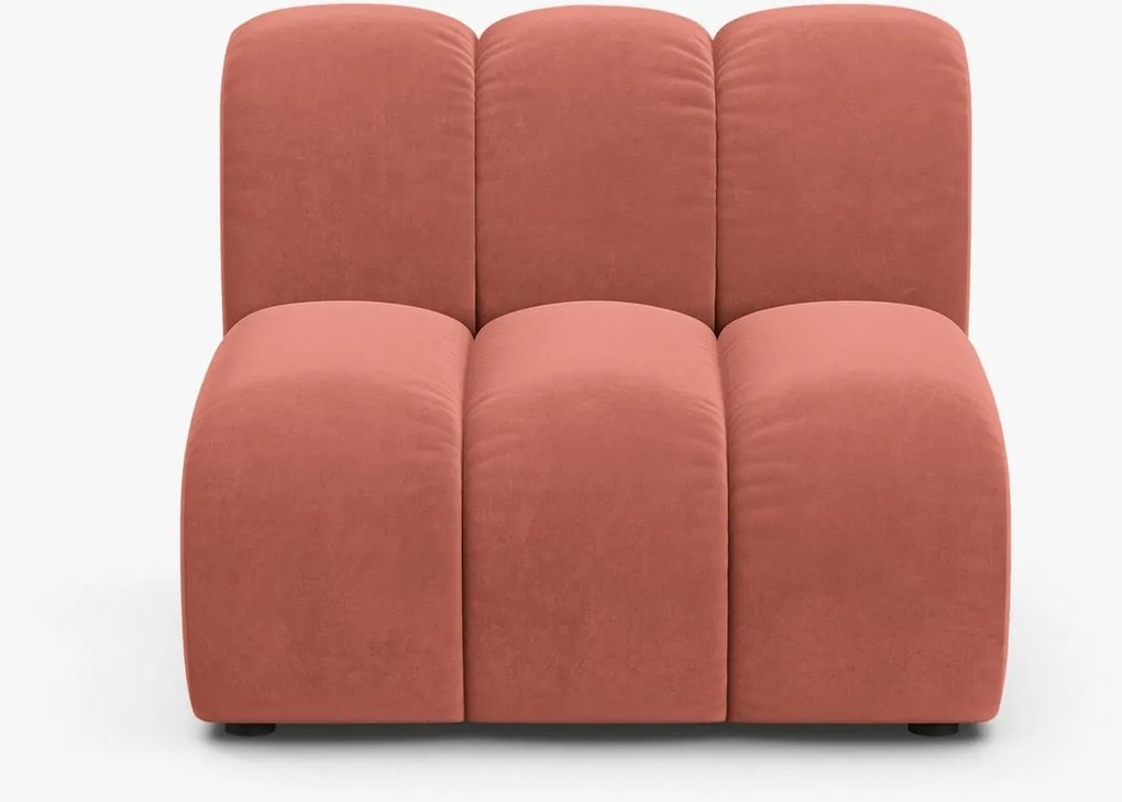 Modulo Lupine 1 posto in velluto Salvador – L92 cm