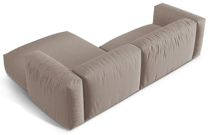 Divano angolare componibile beige (angolo destro) Martina - Micadoni Home