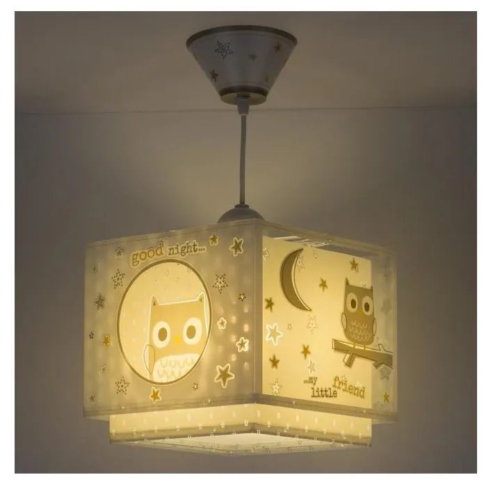 Dalber D-63392 - Lampadario per bambini GOOD NIGHT 1xE27/60W/230V