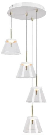 Rabalux 5032 - Lampadario LED a sospensione con filo AVIANA 4xLED/6W/230V