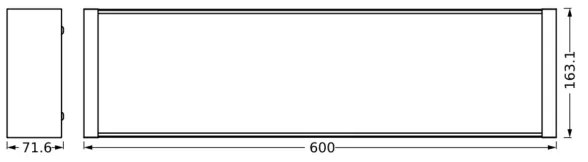 Ledvance - Plafoniera LED dimmerabile OFFICE LINE LED/20W/230V 60 cm + +TC