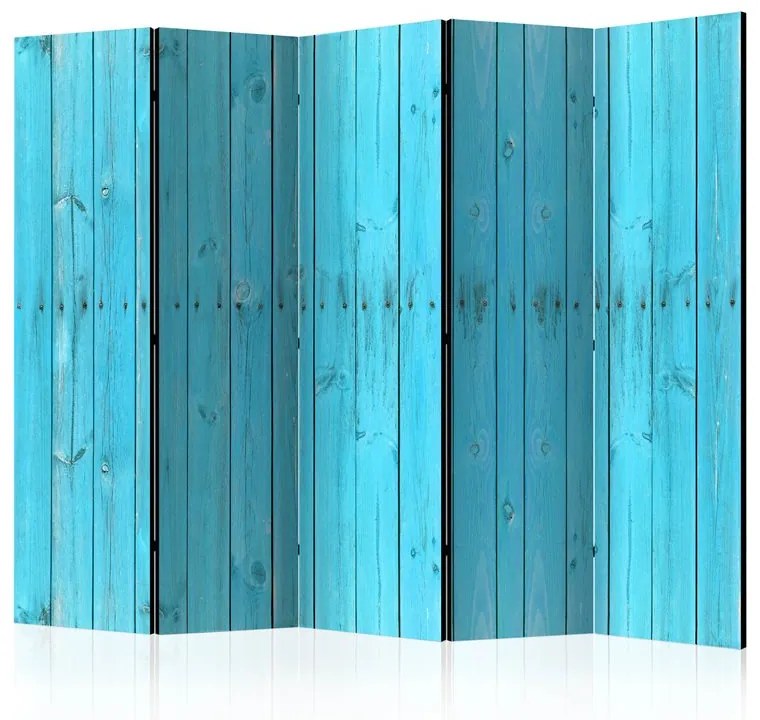 Paravento  The Blue Boards II [Room Dividers]  Colore Blu, Dimensioni e Misure 225x172