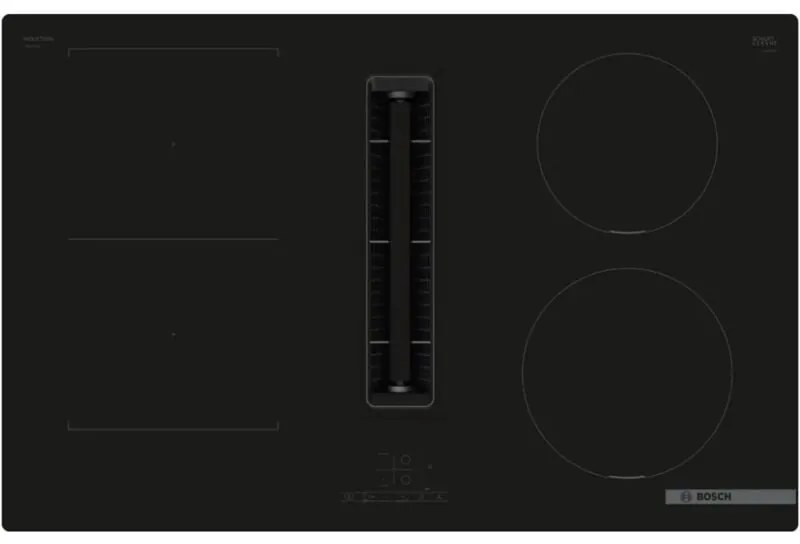 Bosch Pvs801b16e Piano Cottura A Induzione 79cm Con Cappa Integrata 4 Zone