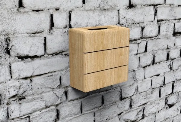 Immax 08522L - Lampada da parete per esterni LUXLINE LED/6W/230V 3000K IP54 rovere