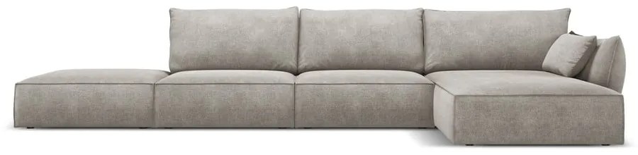 Divano angolare grigio chiaro (angolo destro) Vanda - Mazzini Sofas