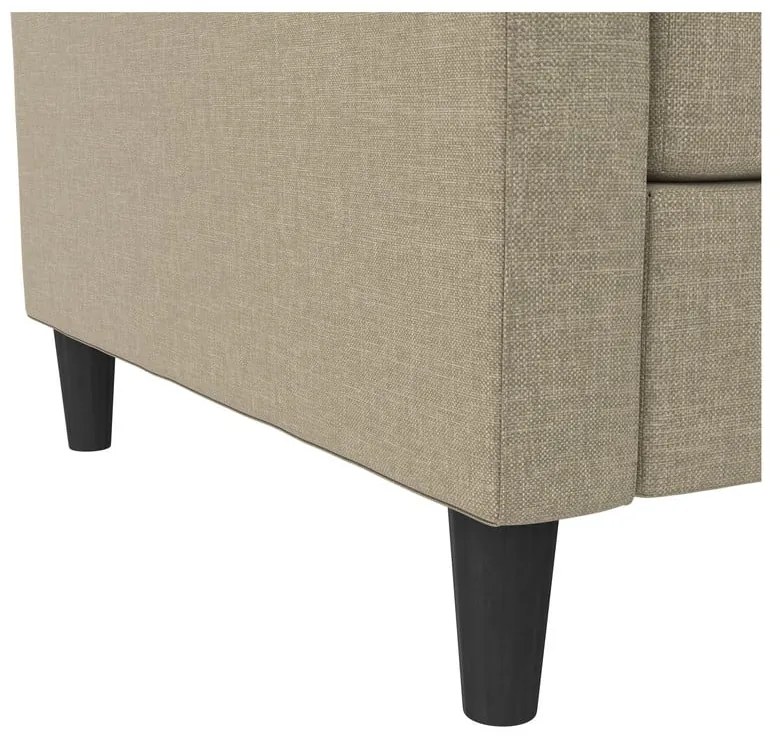 Divano letto beige 86 cm Presley - Støraa