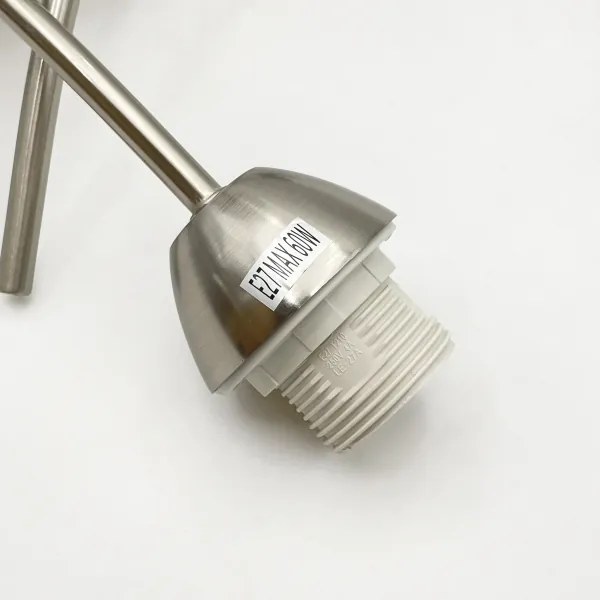 Lampadario a plafone DONNA 3xE27/60W/230V nichel