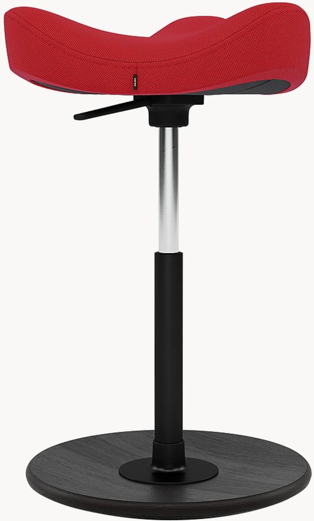 Sgabello da ufficio ergonomico imbottito Move, regolabile in altezza