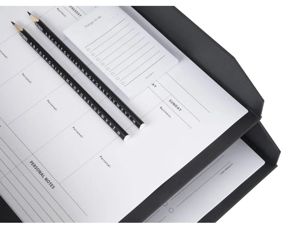 Organizer in cartone per documenti in set da 2 Hakan - Bigso Box of Sweden