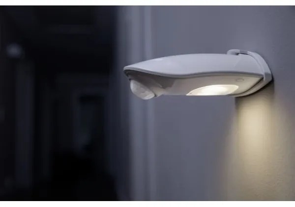 Osram - Applique da esterno LED con sensore DOORLED LED/0,5W/3xAA IP54