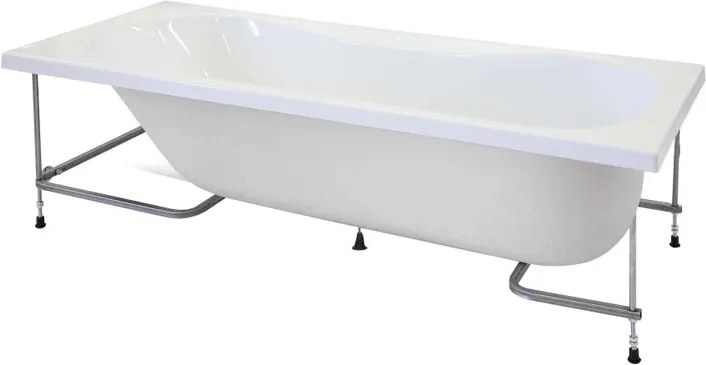 Vasca e telaio Egeria 170 x 70 cm bianco 030