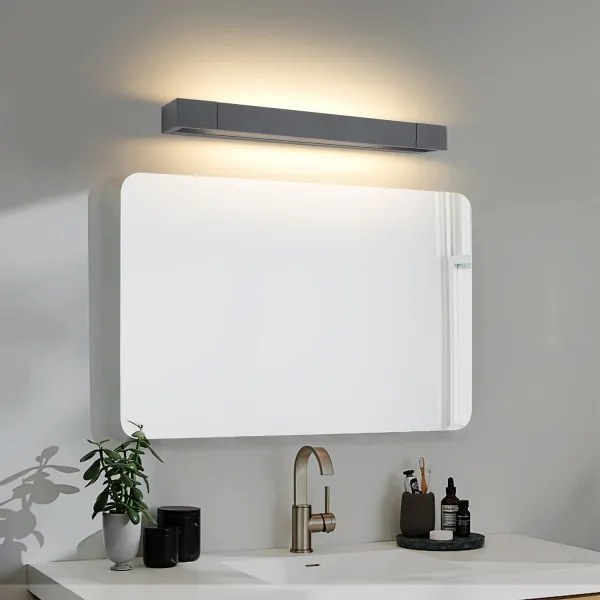Brilagi - Illuminazione LED per specchio da bagno AQUA LINE LED/12W/230V 45 cm IP44 antracite