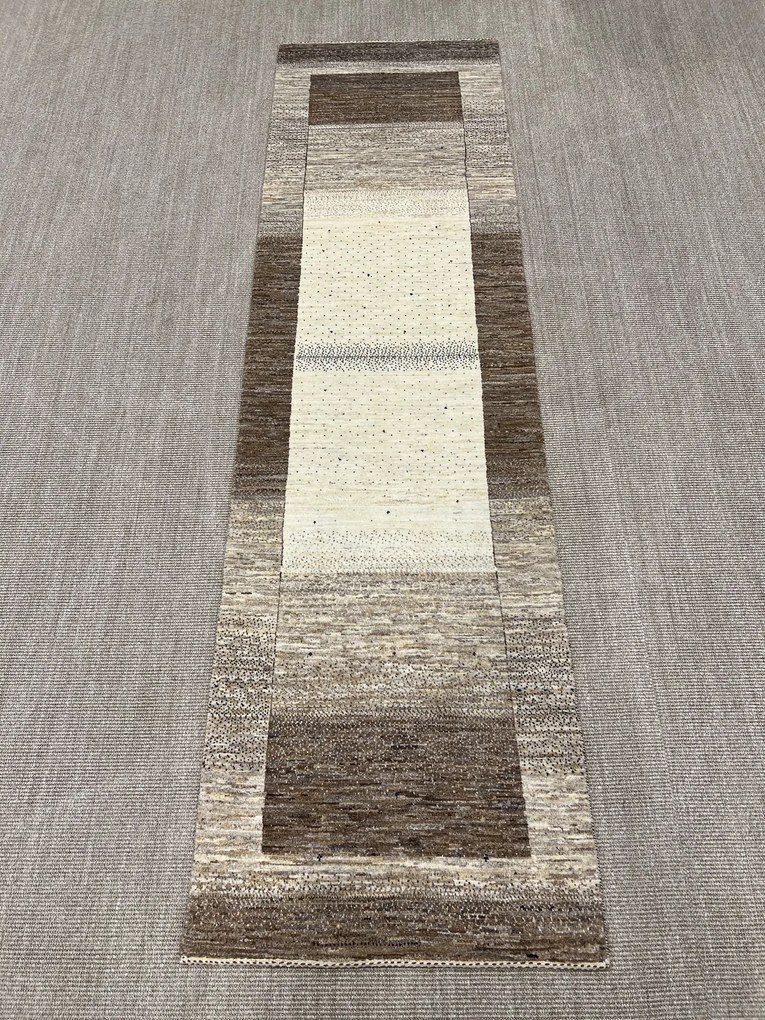 Loribaft Tappeto persiano 80 x 290 Beige (Iran) Annodato A Mano