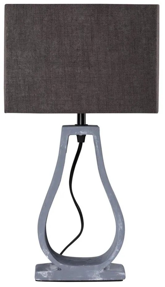 Lampada da tavolo FEMO 1xE14/40W/230V grigio/marrone