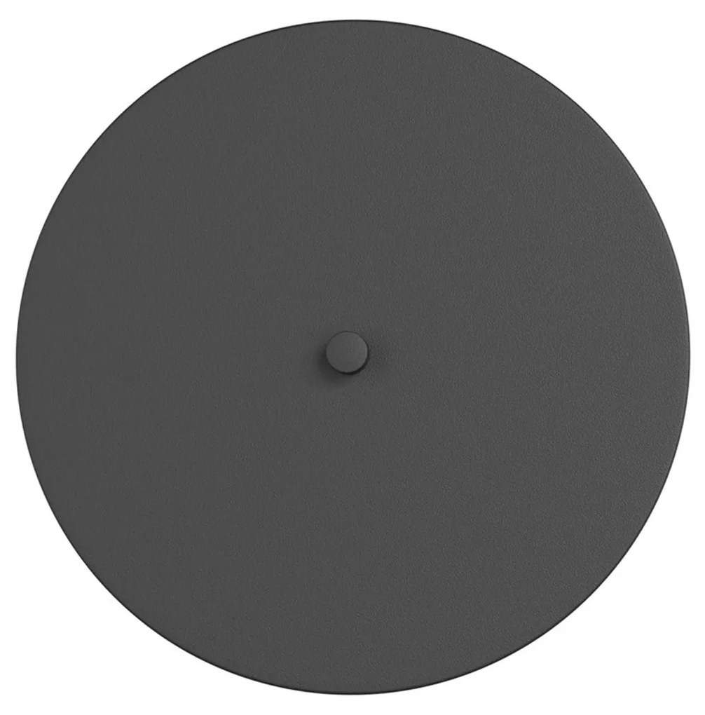 Applique Minimal Poseidone Acciaio Nero 2 Luci G9 Ip20