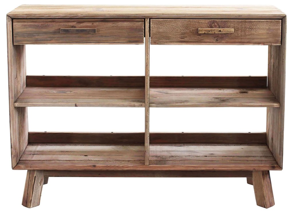 PINUS - credenza con 2 cassetti