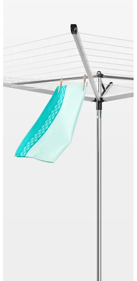 Stendino da giardino argentato 50 m Essential – Brabantia