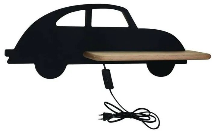 Apparecchio nero per bambini Car - Candellux Lighting