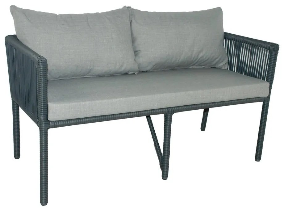 Set da pranzo da giardino in rattan grigio per 6 persone Vera 2 - Floriane Garden