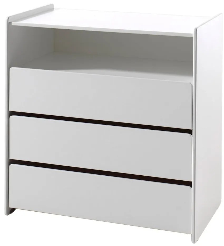 Cassettiera bianca per bambini Kiddy - Vipack