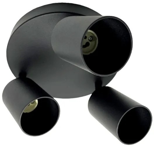 Luce Spot FARGO 3xGU10/30W/230V nero